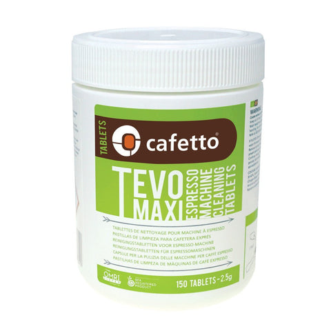 Cafetto Tevo Maxi 150 Tablets 2.5g - Barista Supplies