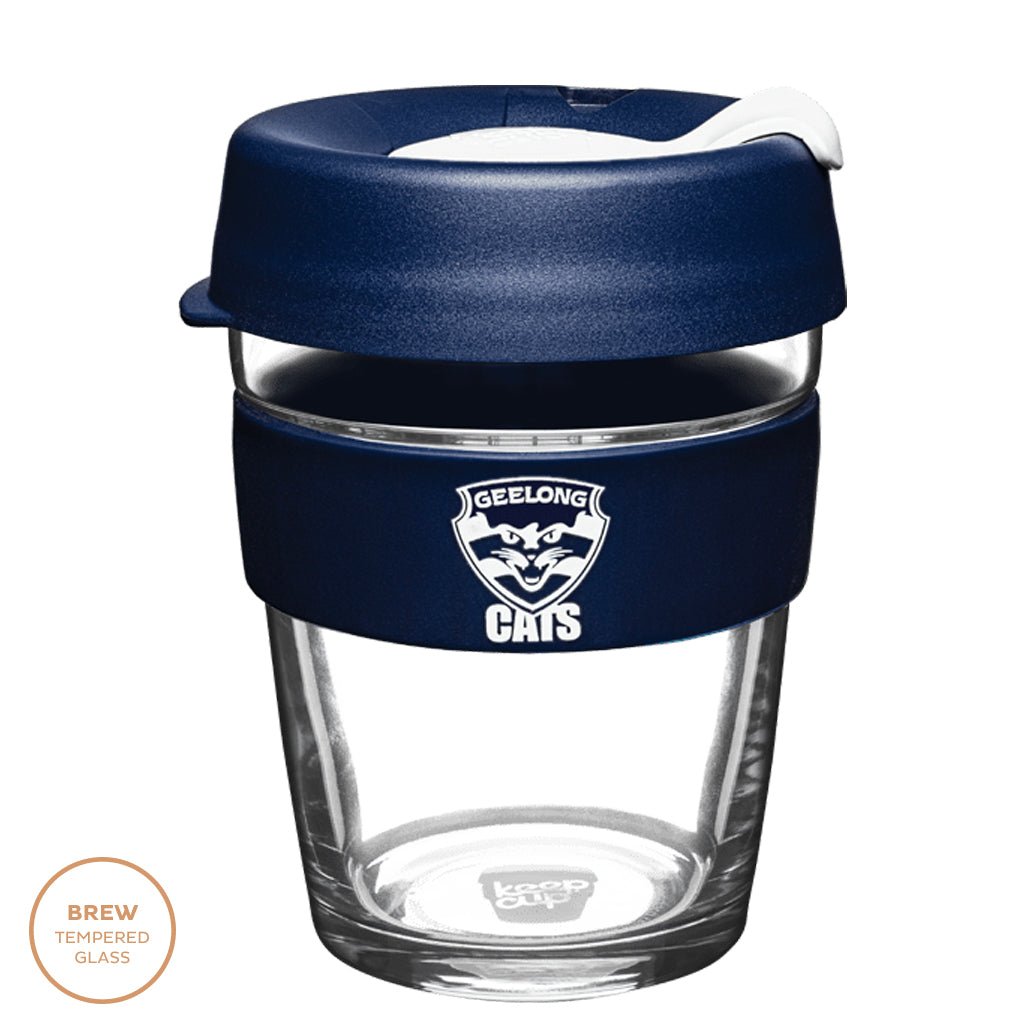 KeepCup AFL 12oz Glass Cup - Barista Supplies